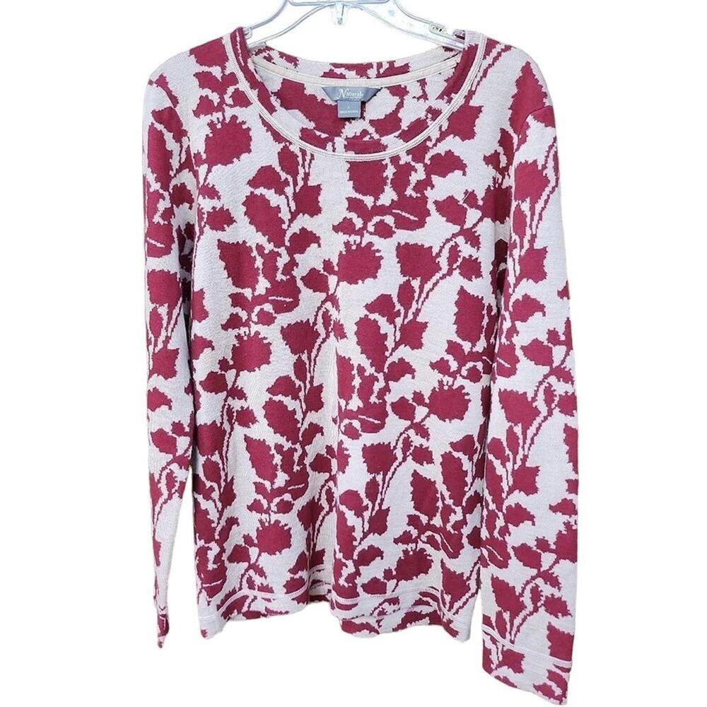Natural Reflections Women's Wool Blend Sweater Large